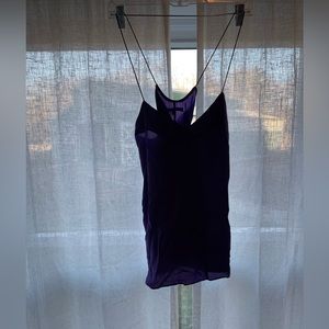 Broadway & Broom Silk Tank Top